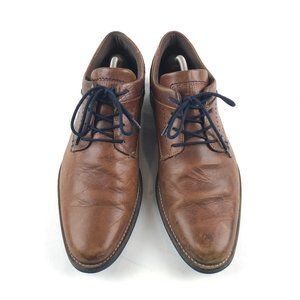 Bull Boxer Luxos Brown Oxford Leather Shoes Sz 10